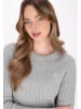 DreiMaster Maritim Sweater in light grey melange