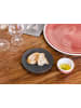 Villeroy & Boch 6er Set Brotteller Manufacture Rock in Schwarz ø 15.3 cm in schwarz