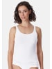 UNCOVER BY SCHIESSER Unterhemd / Tanktop Cotton in Weiß / Sand