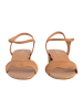 Geox Sandalen mit Absatz aus Leder Eraklia Braun