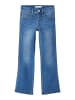 name it Mädchen Straight Leg Jeans Denim Hose NKFPOLLY in Dunkelblau