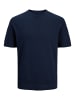 Jack & Jones Gestricktes T-Shirt in Sky Captain