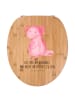 Mr. & Mrs. Panda Toilettendeckel Axolotl Niedlich mit Spruch in Braun