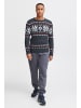 !SOLID Strickpullover SDNorwig 21102725 ME Strickpullover im Norweger-Look in Blau