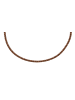 Ernstes Design Halskette für Damen in braun