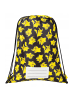 Pokémon Pikachu Turnbeutel Kinder mit Tunnelzug und Namensfeld in Schwarz