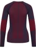 Hummel Hummel T-Shirt Hmlmt Aly Multisport Damen in INSIGNIA BLUE/CABERNET MELANGE