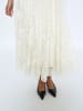 Peppercorn Skirt in Whitecap Grey