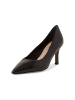 Tamaris Pumps in BLACK LEATHER