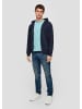 QS Sweatshirt Jacke  in  5884_tiefblau