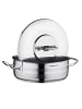 Korkmaz Korkmaz Astra2 Low Casserole 30 x 11 cm - 7,5 L, Edelstahl-Kochtopf in Silber