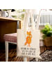 Mr. & Mrs. Panda Tragetasche Fuchs Lord mit Spruch in Creme