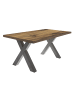58 aufm Kessel ESSZIMMERTISCH Eike 4 180 x 90 x 75 Esstisch Graphit/Plankeneiche