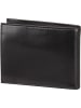 Bugatti Geldbörse Nobile Horizontal Wallet with Flap in Schwarz