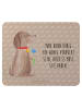 Mr. & Mrs. Panda Mouse Pad Hund Blume mit Spruch in Hundeglück