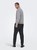 ONLY & SONS Strickjacke in Medium Grey Melange
