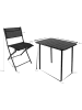 VCM  5 tlg. Bistroset Balkonset Gartenset Sumila 80x55 in Türkis