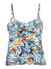 Sunseeker Bügel-Tankini-Top in marine-orange