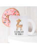 Mr. & Mrs. Panda Teetasse Lama König mit Spruch in Transparent