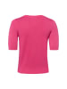 Marie Lund Kurzarm-Strickjacke in pink - 0003