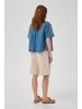 My Essential Wardrobe Jeanshemd Denim Baggy fit in Medium Blue Wash