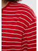 Finn Flare T-Shirt Streifen in red