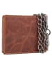 Greenburry Vintage Cafe-Racer Geldbörse RFID Leder 12 cm braun