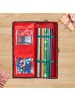relaxdays Geschenkpapier Aufbewahrungsbox in Rot/ Schwarz - (H)14,5 x (B)81 x (T)35 cm