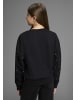 Bruno Banani Sweatshirt in schwarz