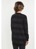 usha BLACK LABEL Damen Cardigan in Schwarz