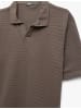 KOTON TSHIRT SS POLO in Braun
