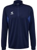 Hummel Halbreißverschluss Sweatshirt Hmlauthentic Multisport Herren in MARINE