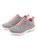 LASCANA Sneaker in grau/orange