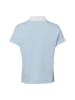 MARC CAIN SPORTS  Poloshirt in hellblau weiß