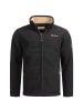 Arctic Seven Arctic Seven Herren Fleece Jacke AS325 in Schwarz