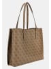 Guess Handtasche Meridian Girlfriend in Latte logo