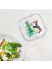 Mr. & Mrs. Panda Bierdeckel Pinguin Weihnachtsbaum ohne Spruch in Weiß
