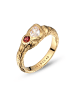 Elli Ring 925 Sterling Silber in Gold