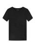 Schiesser T-Shirt Mix+Relax in Schwarz