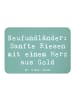 Mr. & Mrs. Panda zettelhalter Spruch Neufundländer Liebe mit Spruch in Meeresbrise