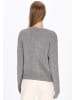 DreiMaster Vintage Cardigan in grey melange