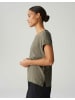 OPUS Rundhals T-Shirt für Damen in Oliv