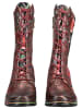 LAURA VITA Stiefel in Weinrot