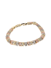 faina Women Multi-Tone Bracelet in Gold Multicolor