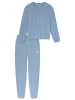 Schiesser Schlafanzug Casual Fashion in Graublau