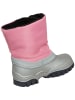 Spirale Kinder-Winterstiefel Kovu gefüttert in pink/silber