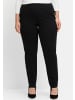 sheego Jerseyhose in schwarz