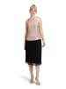 Vera Mont Chiffonrock mit Plissee in Schwarz