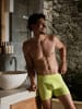 Happy Shorts Retro Boxer Neon in neon green/blue/lime