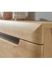 Furn.Design Wohnwand Artisan Eiche schwarz, Wohnkombination 4-teilig skandinavisch